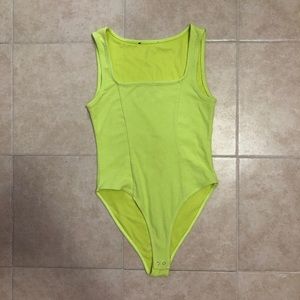 Forever 21 Lime Green Body Suit
